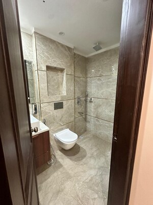 Bathroom in 4 BHK Apartment at Anand Niketan – for Rent
