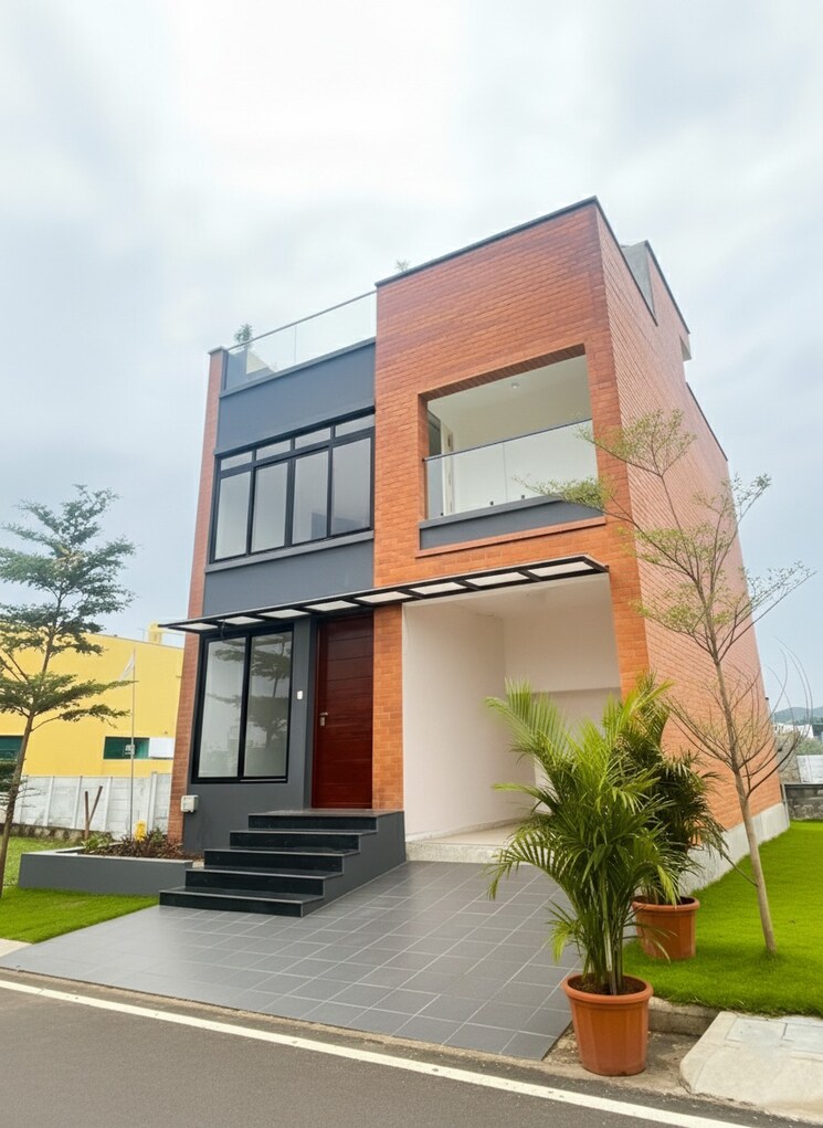 Exterior View, tambaram east 3 Bedroom 1627 Sq.Ft. Villa In Tambaram East Chennai 9199755