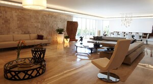 Living Room in 3 BHK Apartment at Marvel Diva 2, Magarpatta City – for Sale