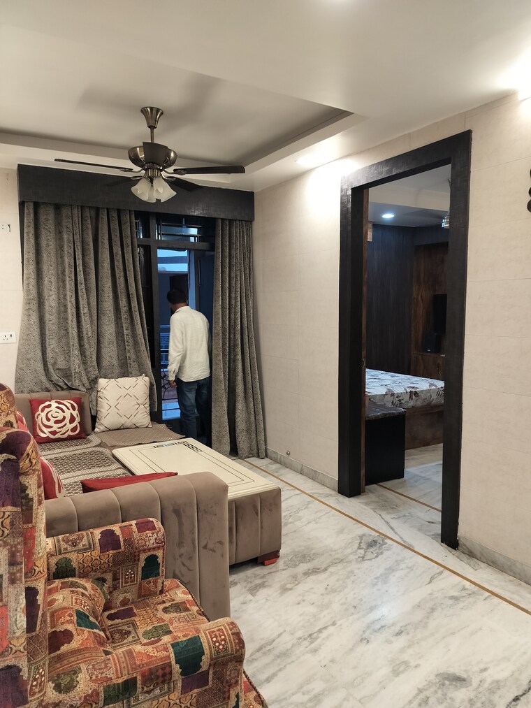 Living Room, sector 15 dwarka 3 Bedroom 1150 Sq.Ft. Builder Floor In Sector 15 Dwarka Delhi 9229203