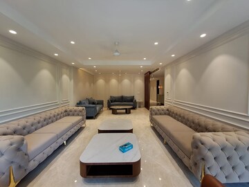 Living Room in 4 BHK Apartment at Greater Kailash ii – for Rent