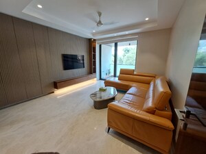 Living Room in 4 BHK Apartment at Greater Kailash ii – for Rent
