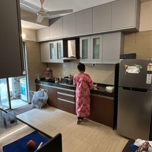 Kitchen in 2 BHK Apartment at Jyoti Tower Andheri West, Dn Nagar – for Rent