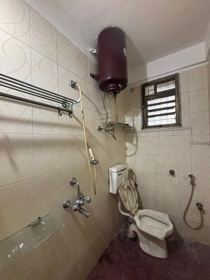 Bathroom in 2 BHK Apartment at Baba Homes Nerul, Nerul – for Rent