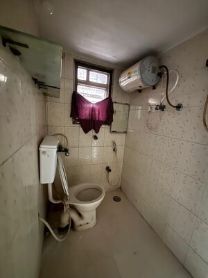 Bathroom in 2 BHK Apartment at Baba Homes Nerul, Nerul – for Rent
