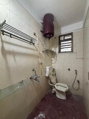 Bathroom in 2 BHK Apartment at Baba Homes Nerul, Nerul – for Rent