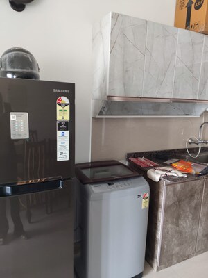 Kitchen in 1 BHK Apartment at Hiranandani Queensgate, Bannerghatta – for Rent