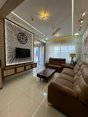 Living Room in 2 BHK Apartment at Kolte Patil Life Republic, Hinjewadi – for Rent