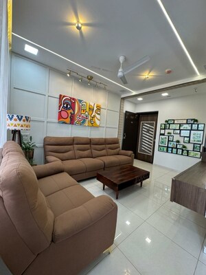 Living Room in 2 BHK Apartment at Kolte Patil Life Republic, Hinjewadi – for Rent