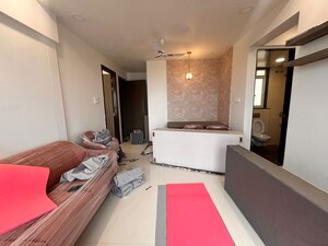 Living Room in 1.5 BHK Apartment at Sheth Avante, Kanjurmarg West – for Rent