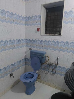 Bathroom in 2 BHK Apartment at Koyna CHS Ghansoli, Ghansoli – for Rent