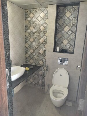 Bathroom in 2 BHK Apartment at Aloha Towers, Baner – for Rent