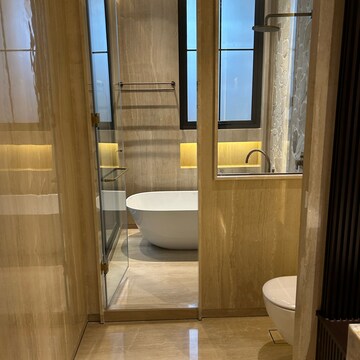 Bathroom in 4 BHK Builder Floor at Hauz Khas Enclave – for Sale