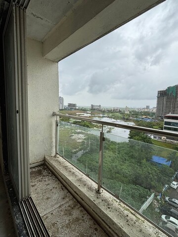 Balcony in 3 BHK Apartment at Dattani Vertex, Vasai West – for Rent