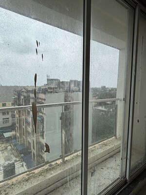 Balcony in 3 BHK Apartment at Dattani Vertex, Vasai West – for Rent