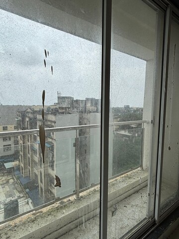 Balcony in 3 BHK Apartment at Dattani Vertex, Vasai West – for Rent