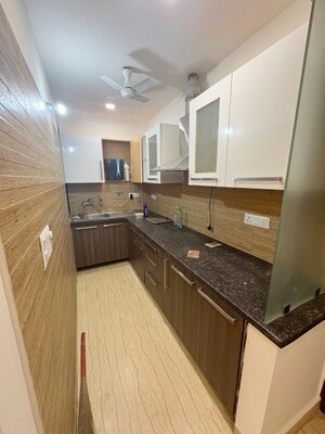 Kitchen in 2 BHK Builder Floor at Kalkaji – for Rent
