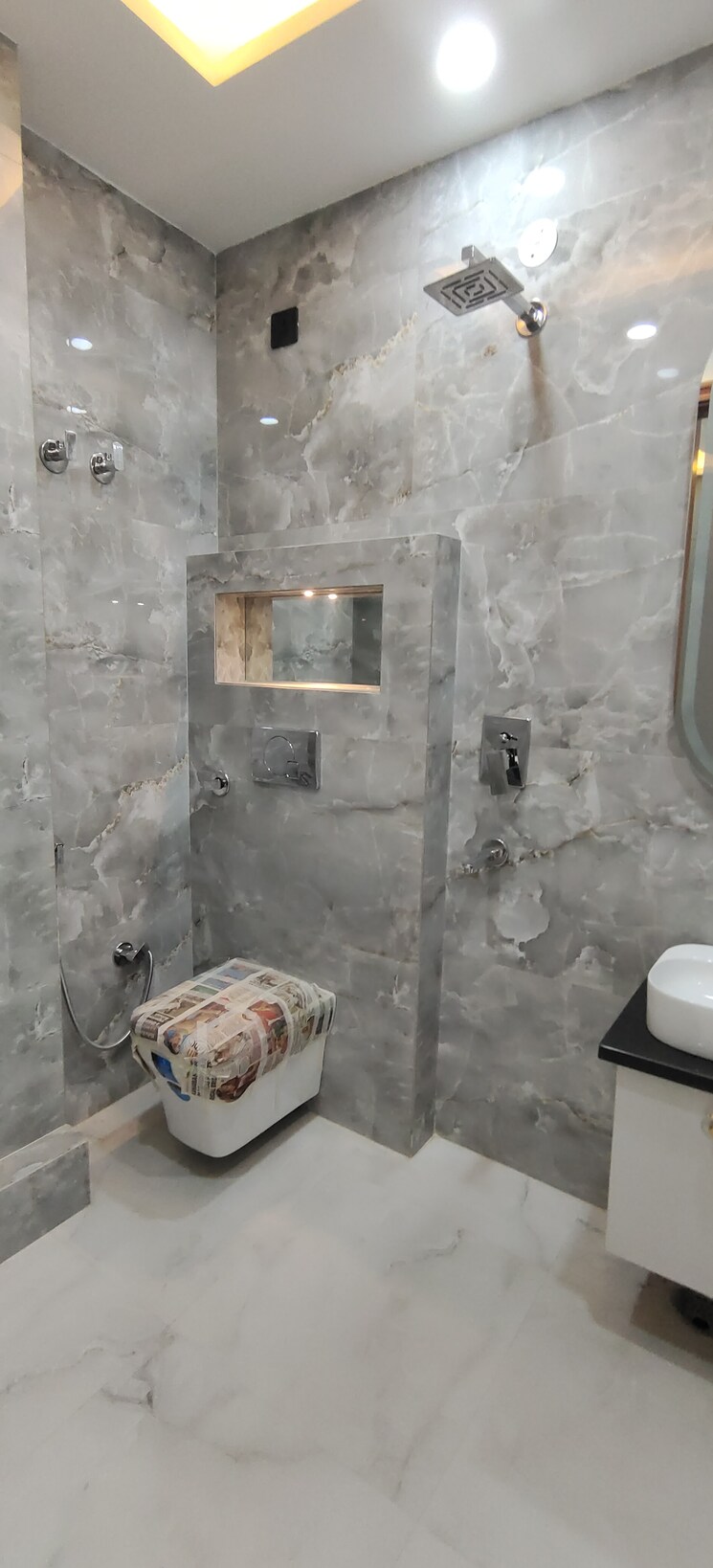Attached Bathroom, kakrola 3 Bedroom 1000 Sq.Ft. Builder Floor In Kakrola Delhi 9229432