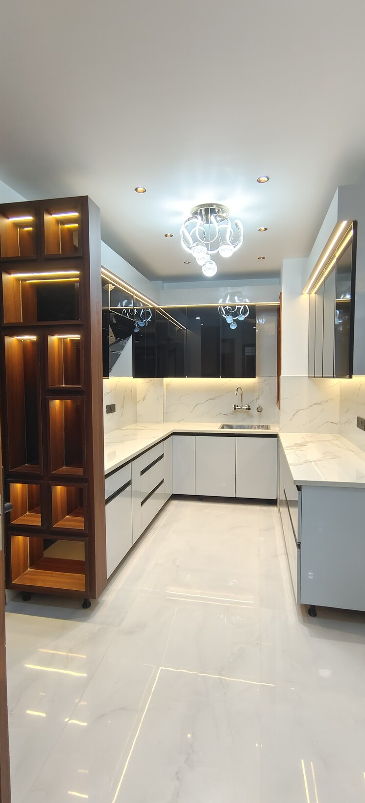 Kitchen, kakrola 3 Bedroom 1000 Sq.Ft. Builder Floor In Kakrola Delhi 9229432