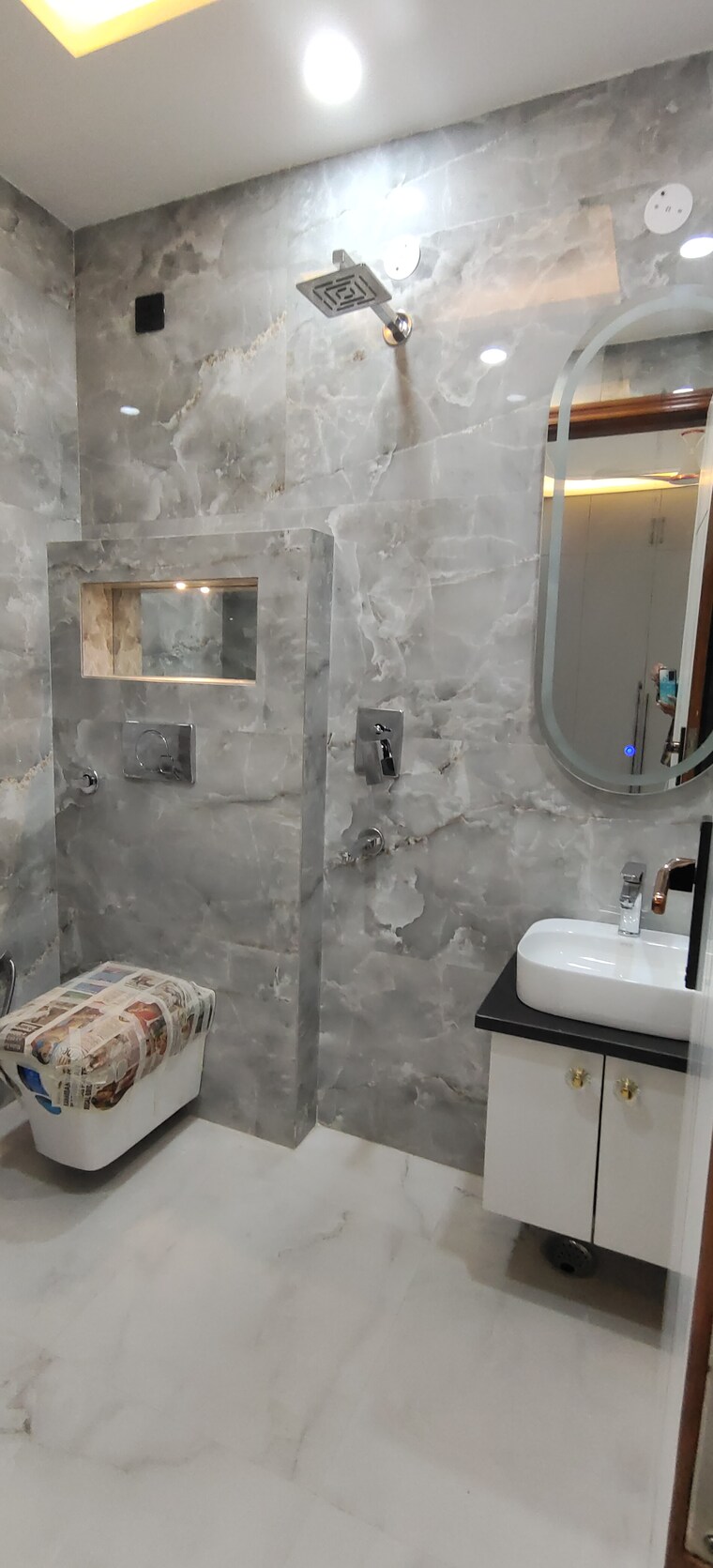 Bathroom, kakrola 3 Bedroom 1000 Sq.Ft. Builder Floor In Kakrola Delhi 9229432