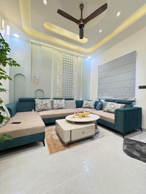 Living Room in 5 BHK Villa at Mansarovar Extension – for Sale