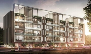 3 BHK Builder Floor – Exterior View View at Sector 106 - for Sale