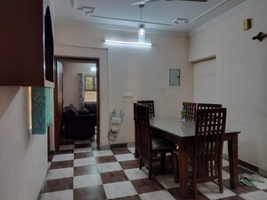 Dining area in 4 BHK Apartment at Sarita Vihar – for Rent