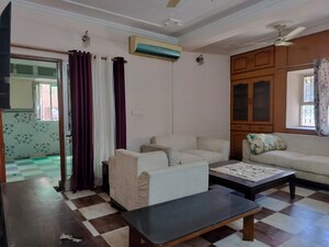 Living Room in 4 BHK Apartment at Sarita Vihar – for Rent