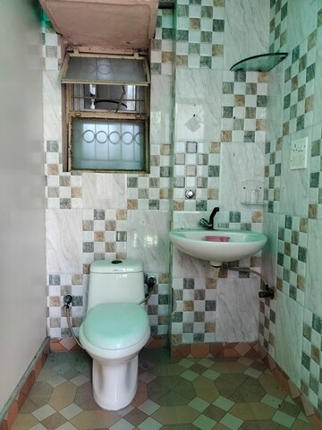 Bathroom in 4 BHK Apartment at Sarita Vihar – for Rent