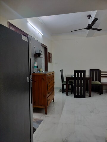Dining area in 2.5 BHK Apartment at Sarita Vihar – for Rent