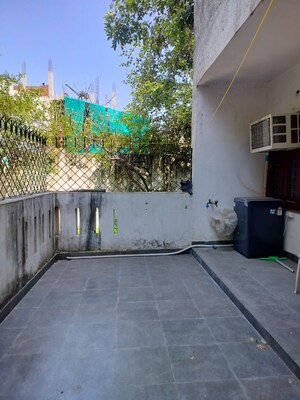 Balcony in 2.5 BHK Apartment at Sarita Vihar – for Rent