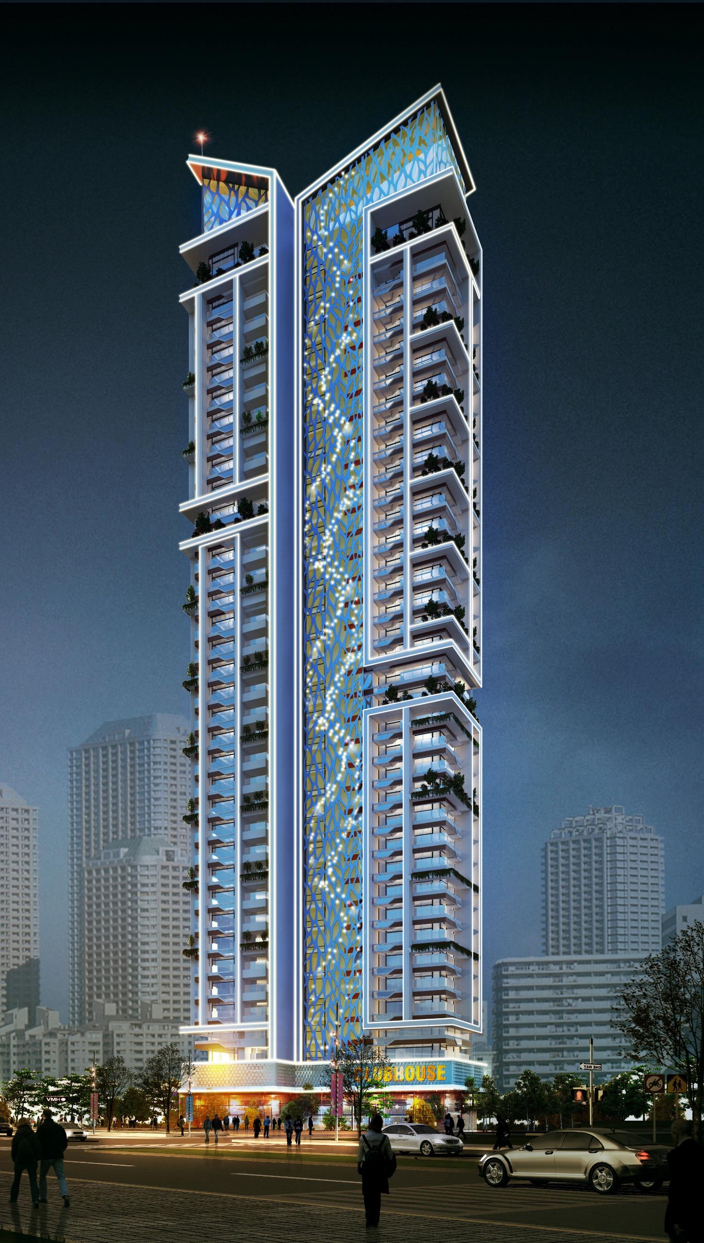 3 BHK + Pooja Room,Servant Room,Study Room,Extra Room Apartment For Sale in Namishree BPS Twin Towers