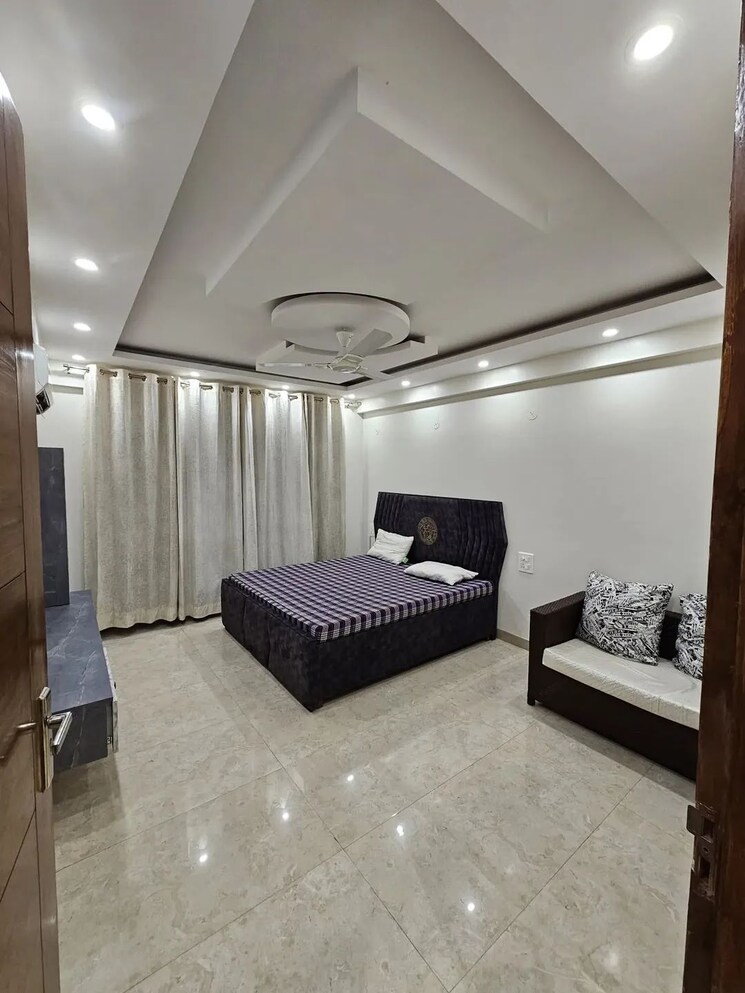Bedroom, himgiri-enclave 3 Bedroom 1100 Sq.Ft. Builder Floor In Burari Delhi 9229495