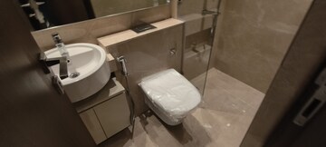 Bathroom in 2 BHK Apartment at Hiranandani Highland, Powai – for Rent