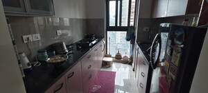 Kitchen in 1.5 BHK Apartment at Runwal Bliss, Kanjurmarg East – for Rent