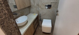 Bathroom in 2 BHK Apartment at Kanakia Silicon Valley, Powai – for Rent