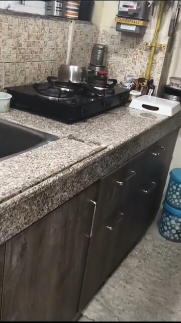 Kitchen in 1 RK Apartment at Sanchar Nest Palm Valley, Wave City – for Sale