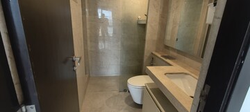 Bathroom in 2 BHK Apartment at Hiranandani Atlantis, Powai – for Rent