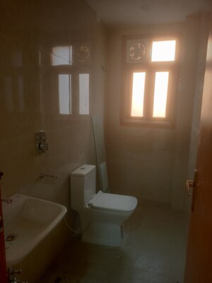 Bathroom in 2 BHK Builder Floor at Vasant Kunj – for Rent