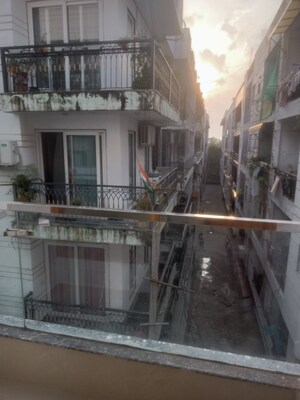 Balcony in 2 BHK Builder Floor at Vasant Kunj – for Rent