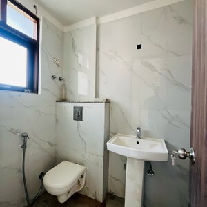 Bathroom in 3 BHK Builder Floor at Chattarpur – for Sale