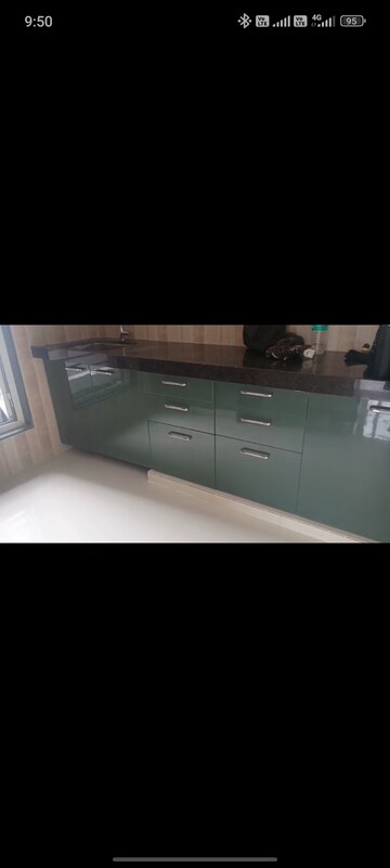 Kitchen in 6 BHK Apartment at Sheth Zuri, Laxmi Nagar – for Rent