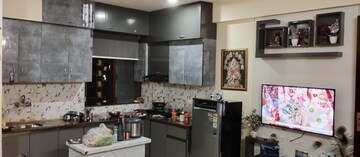 Kitchen in 2 BHK Apartment at Breez Global Heights, Sohna Sector 33 – for Rent