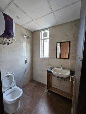 Bathroom in 2.5 BHK Builder Floor at M3M Soulitude, Sector 89 – for Rent