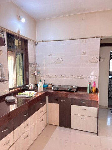 Kitchen in 3 BHK Apartment at Akshar Bhuvan Mandapeshwar, Mandapeshwar – for Sale