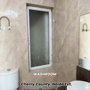 Bathroom in 3 BHK Apartment at ABA Cherry County, Tech Zone Greater Noida – for Sale