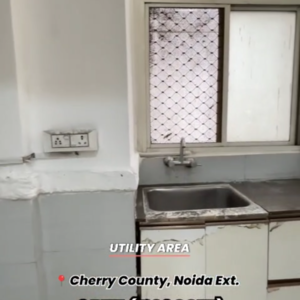 Kitchen in 3 BHK Apartment at ABA Cherry County, Tech Zone Greater Noida – for Sale