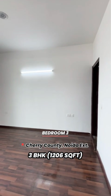 Furnished Amenities in 3 BHK Apartment at ABA Cherry County, Tech Zone Greater Noida – for Sale