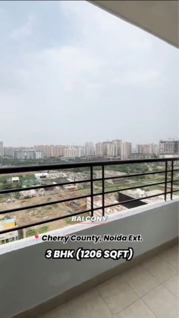3 BHK Apartment – Exterior View View at ABA Cherry County, Tech Zone Greater Noida - for Sale