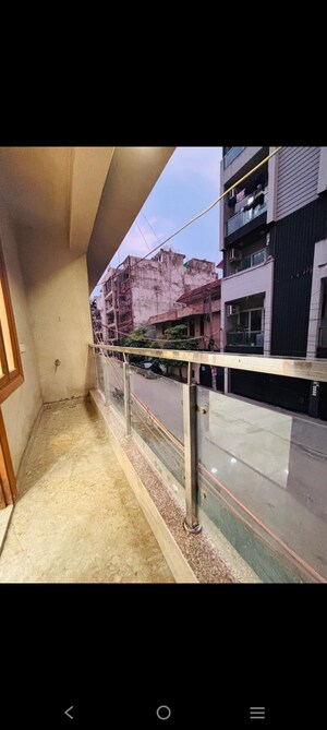Balcony in 3 BHK Builder Floor at Saket – for Rent